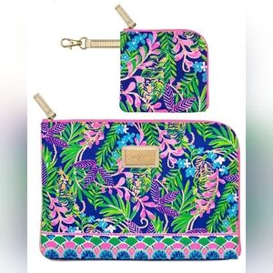 Lilly Pulitzer Tech Pouch Set 'How You Like Me Prowl'